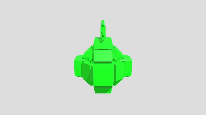 sticky grenade 3D Model