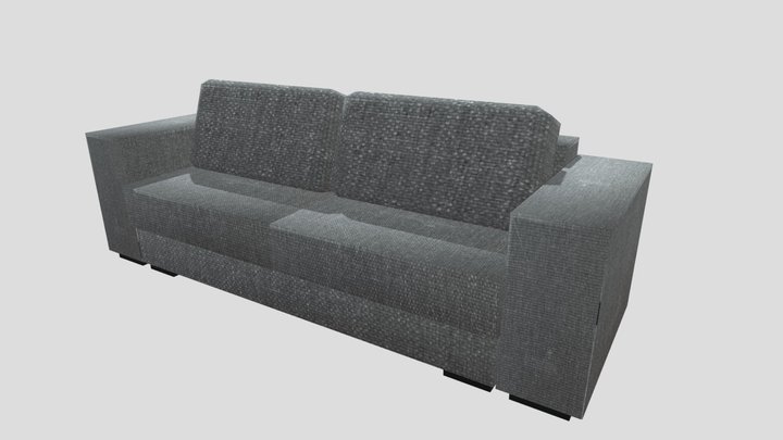 Sofa low poly