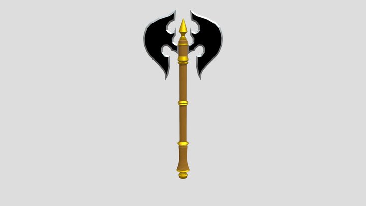 Simple Axe 3D Model
