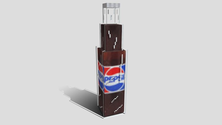 Hytale Pepsi 3D Model