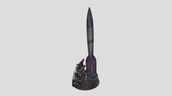Tartan Rocket World Con 2024 3D Model