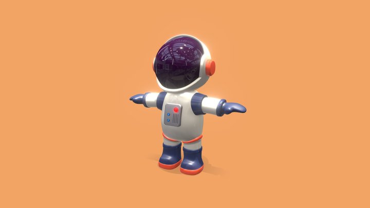 Astronaut 3D Model