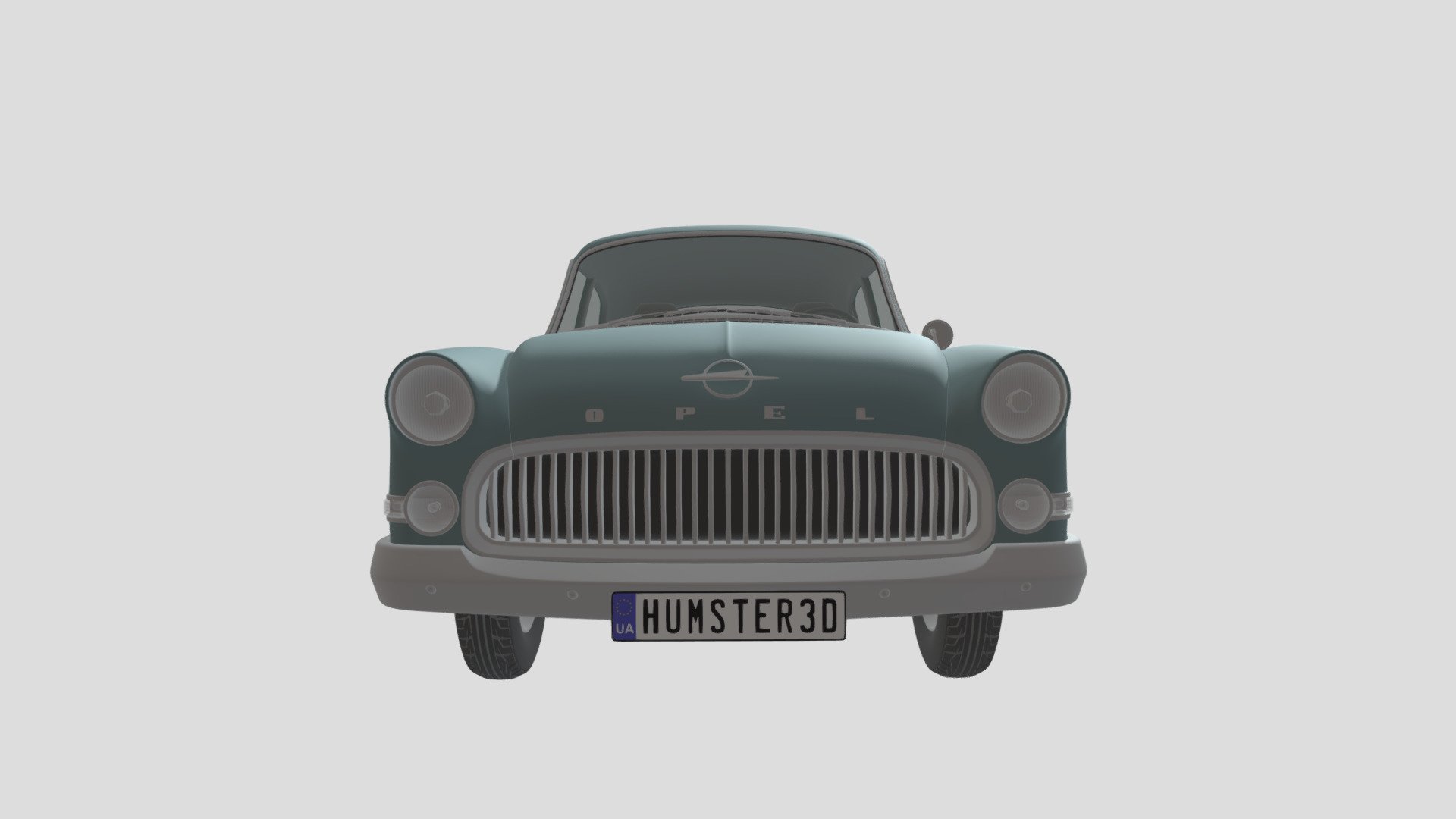 Opel Kapitan (Mk4) 1956 - Download Free 3D model by Nieve5677