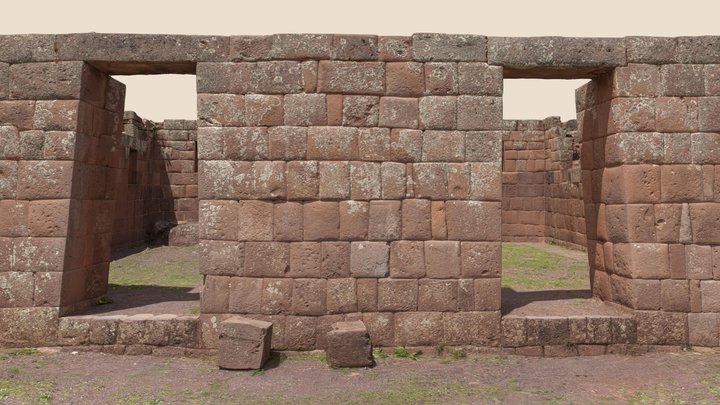 Pisac - Intihuatana - Cusco (Peru) 3D Model