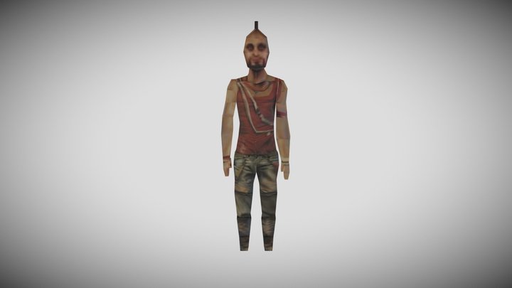 Vaas montenegro PS1 Style 3D Model
