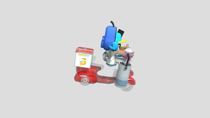 LadaBoyFlashTwo Roblox Kids - Twitter2022 3D Model