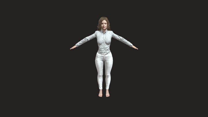 Paulina V 3D Model
