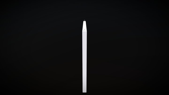 Бетонный забор СССР 3D Model