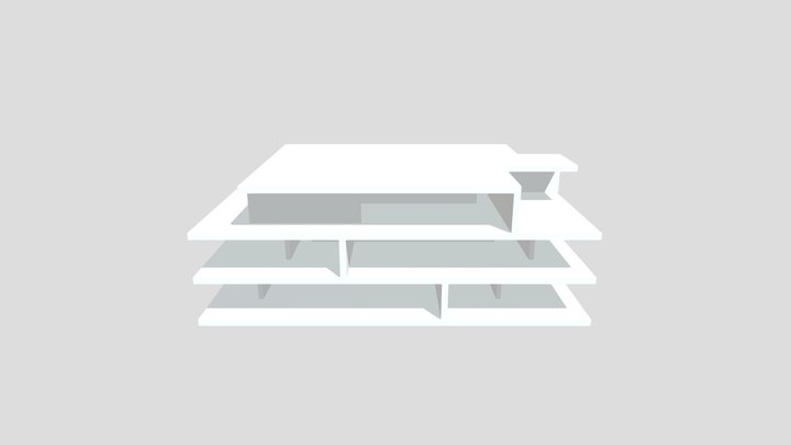 Kerez_ Haus_ Forsterstraße_3D_ Modell 3D Model