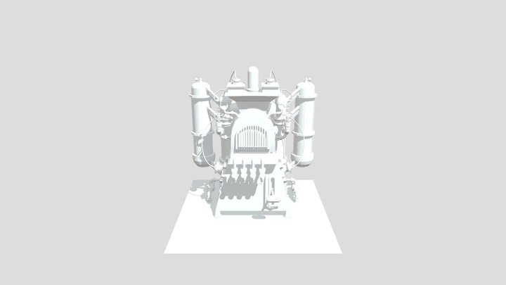 Steampunk Object 3D Model