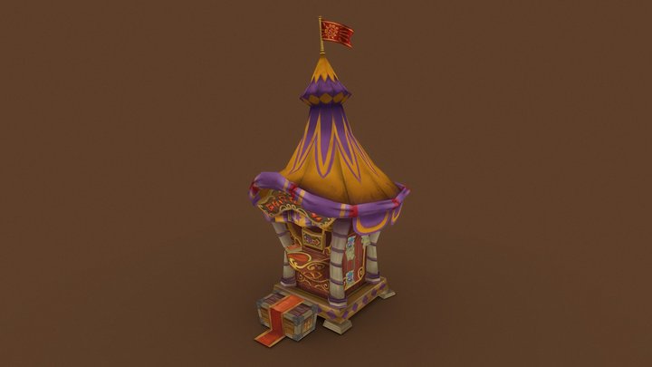 ticketOffice 3D Model
