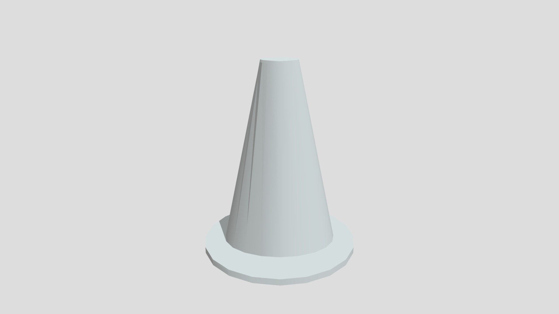 Road Cone Textured