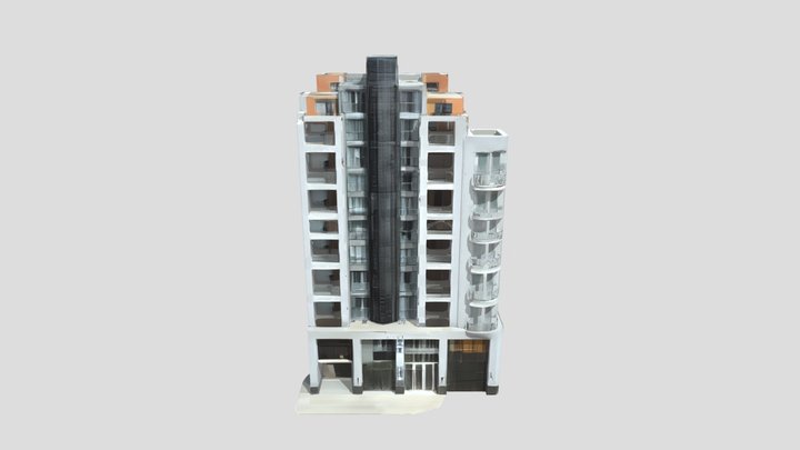 A high-rise apartment building hotel piren.