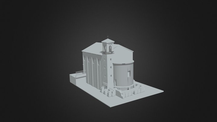 SantaCroce_3D_simplified_model 3D Model