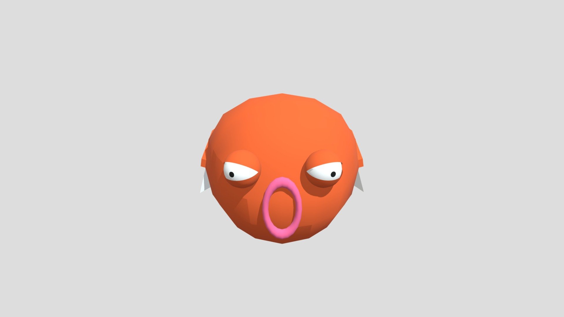 Magikarp - 3D model by mika.rr [b339e3f] - Sketchfab