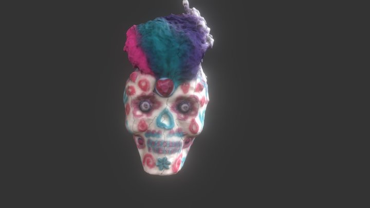 Sugar Skull 3D Model