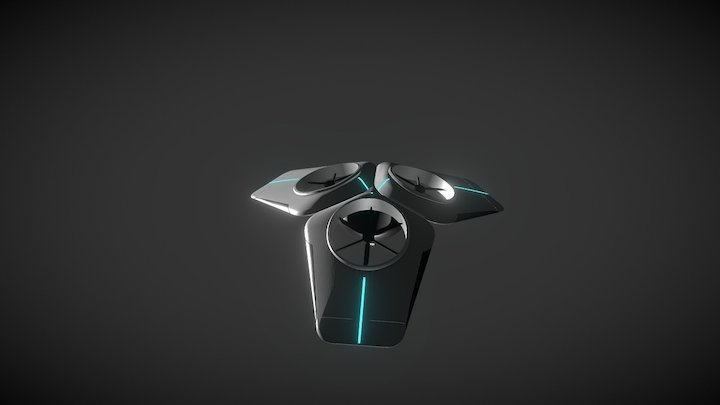 drone 3D Model