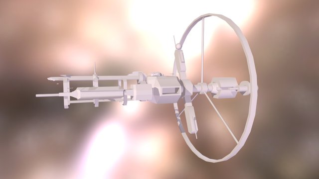 T Space-station 3D Model