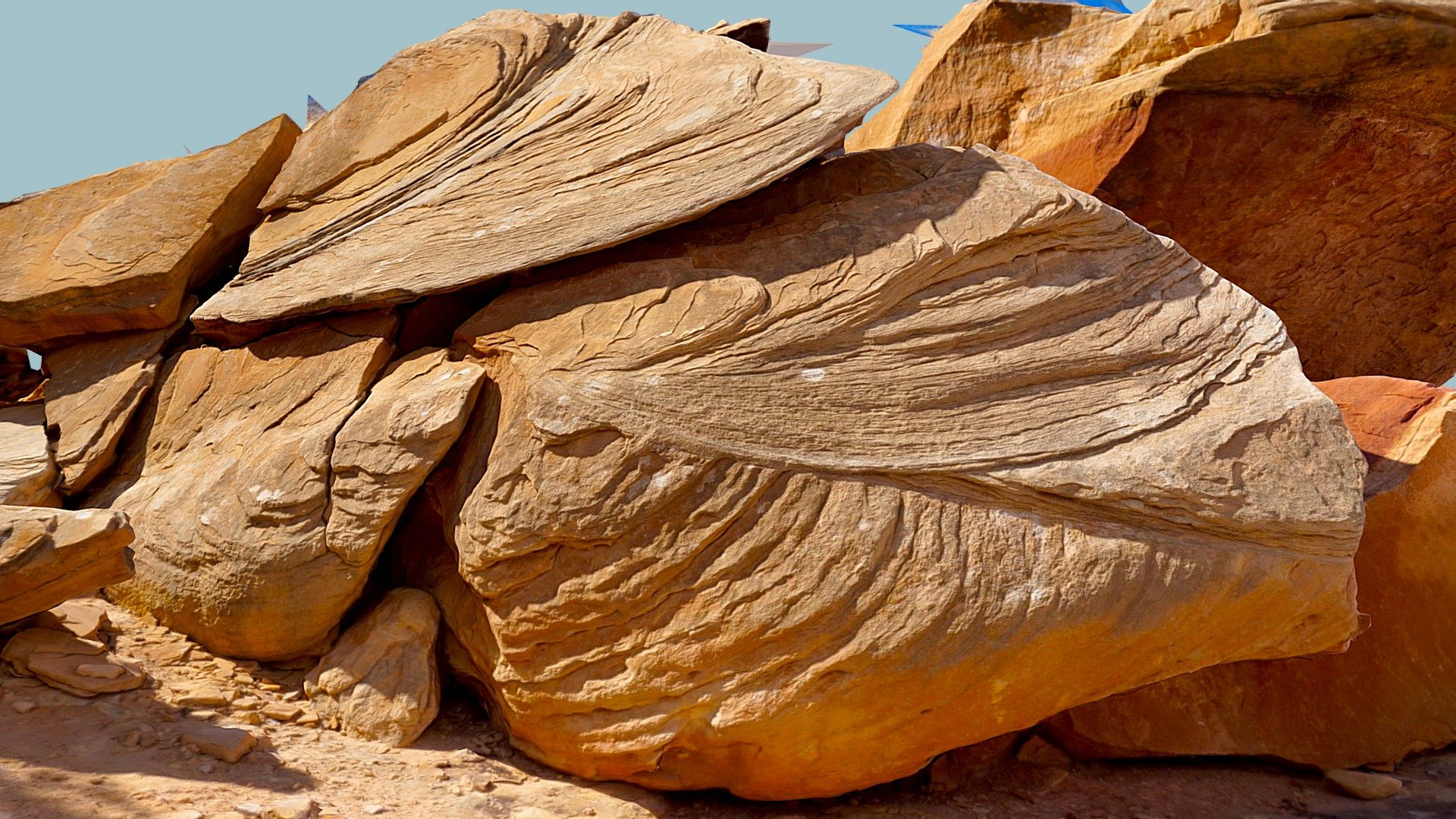 Weathered Utah Redrock - 3D model by John Toeppen (@toeppen) [b33c7fd ...