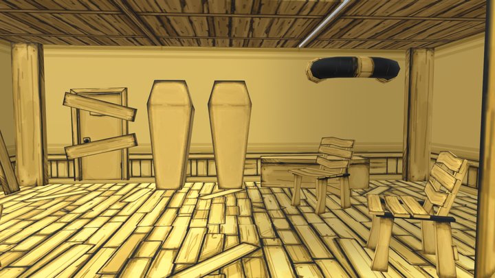 BATIM CH 1 Ritual Room 3D Model