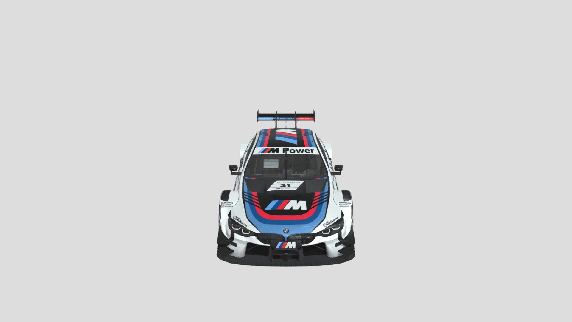 Bmw M4 Dtm - 2017 — Sketchfab embed 3D viewer