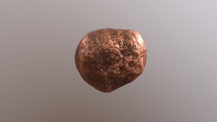 Metal Rock 3D Model