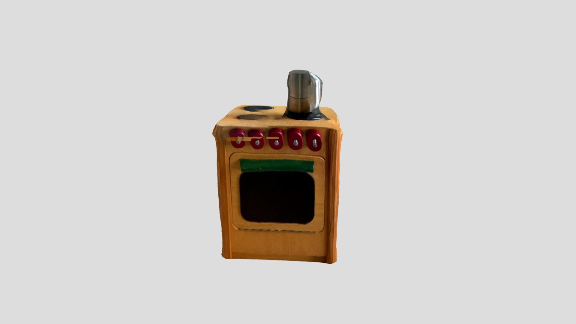 espresso maker on kids kitchen