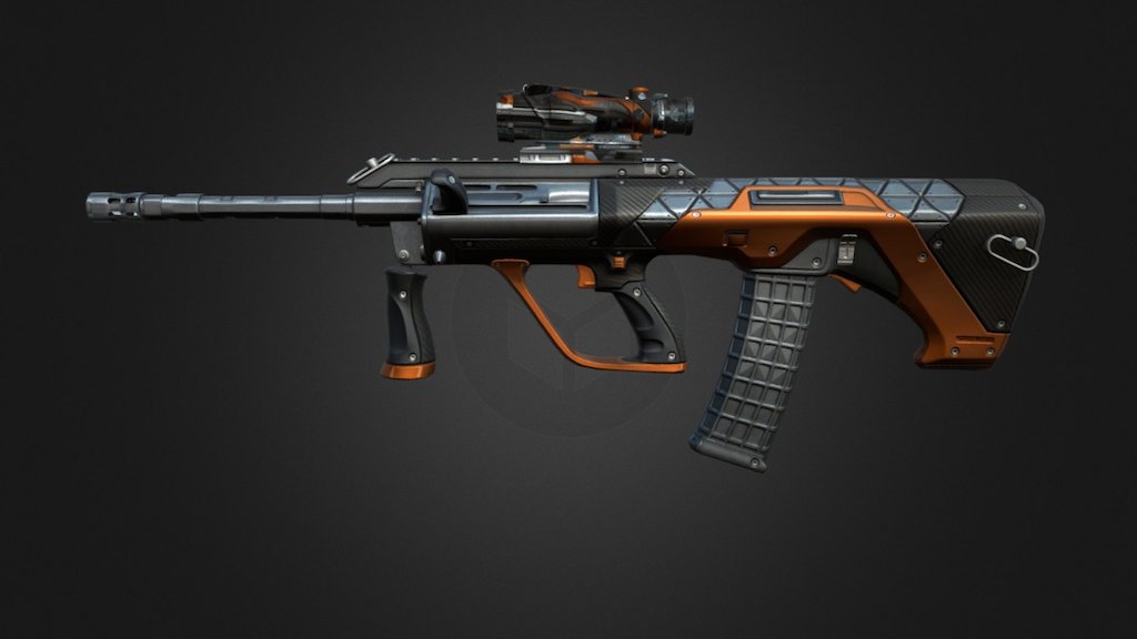 AUG | Triqua - 3D model by SkinsDB.com - CS2 (@csgoitems.pro) [b3412e2 ...