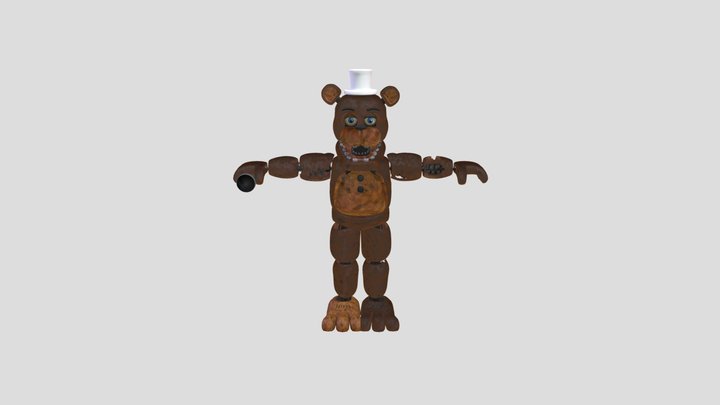 Withered_freddy 3D models - Sketchfab