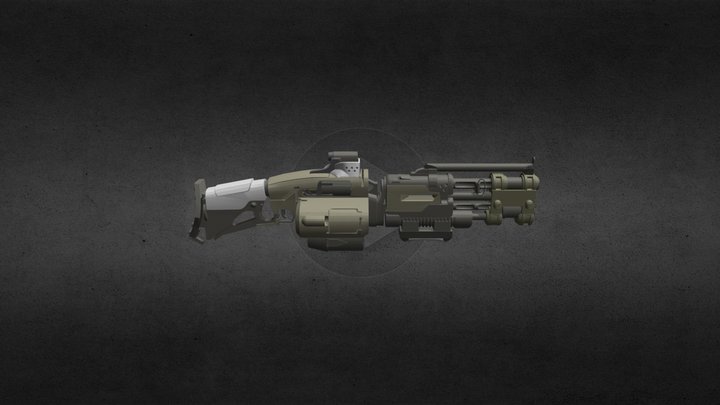 Weapon Mon 3D Model