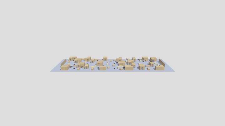 Low-poly_fps_map 3D Model