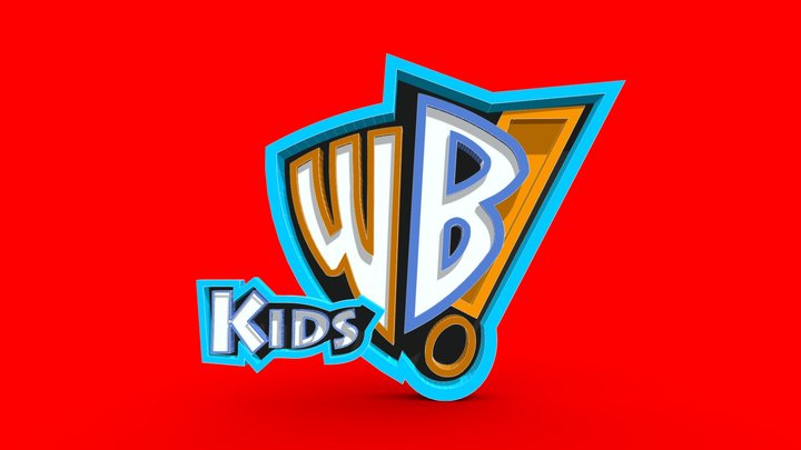 Kids WB logo beta 3D Model
