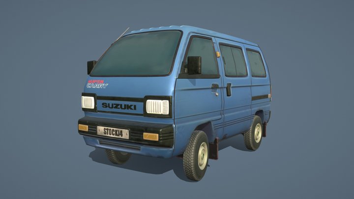 JDM Van (stock version) 3D Model