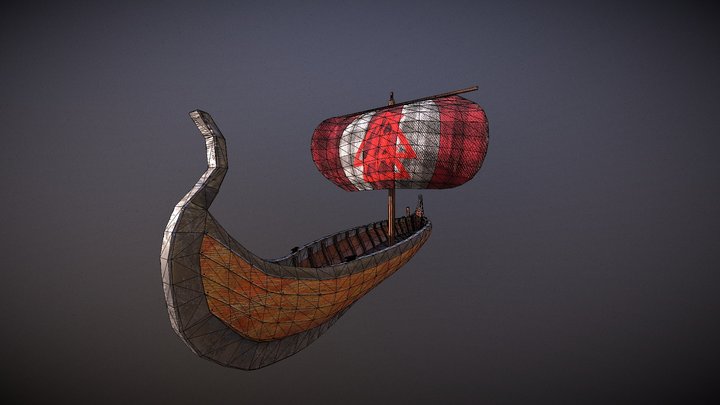 drakar basique 3D Model