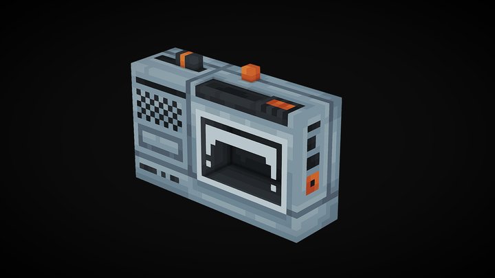 Cassette Player 3D Model