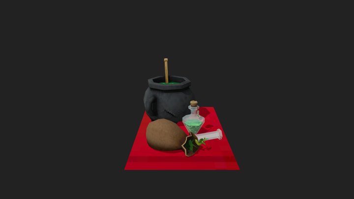 The Apothecary - PROPS 3D Model