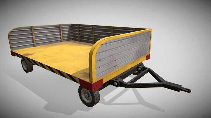 LuggageTrolleyCoupler 3D Model