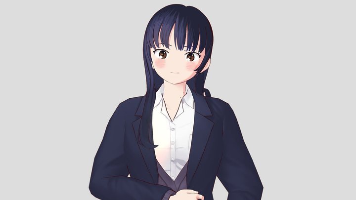Yamada Anna 3D Model