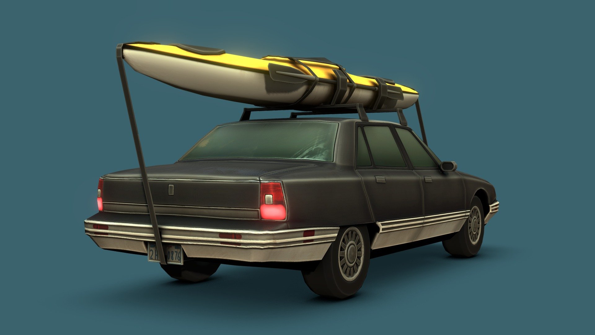 The Electric State Oldsmobile 98 3d Model By Renafox