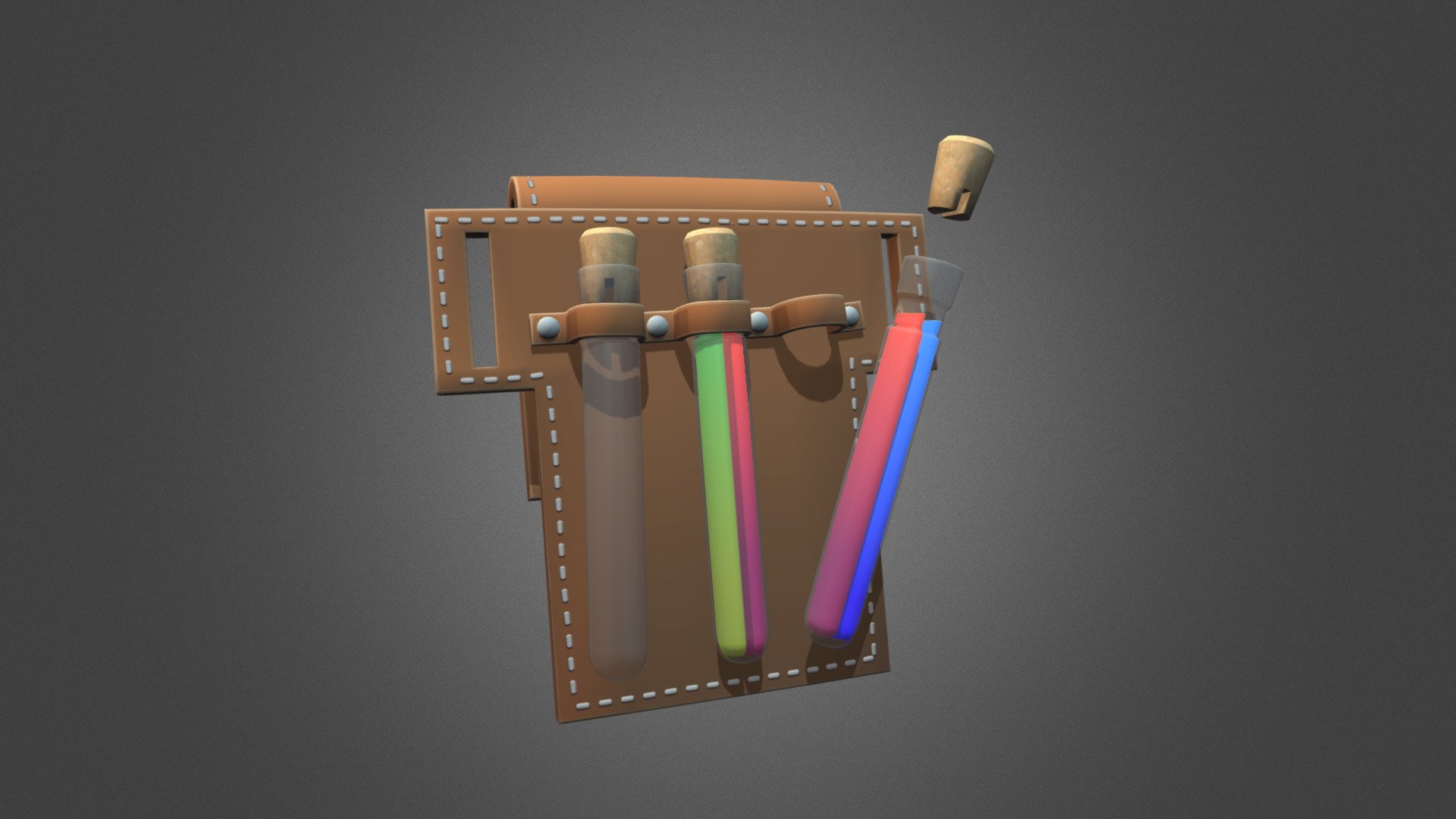 Dual-chamber Potion Vials