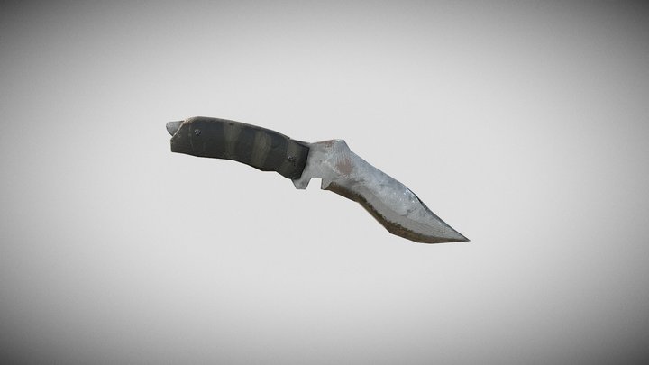 Machete militar 3D Model