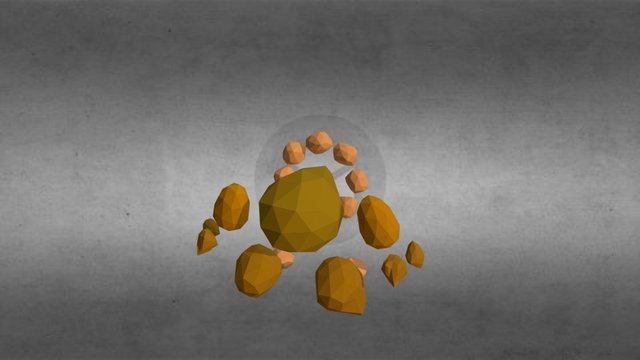 Rock Monster 3D Model