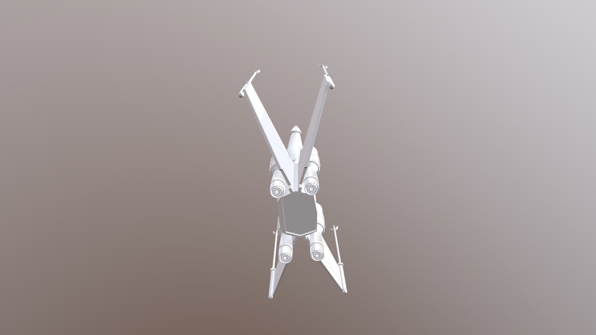 X WING Fighter @forcedoctor