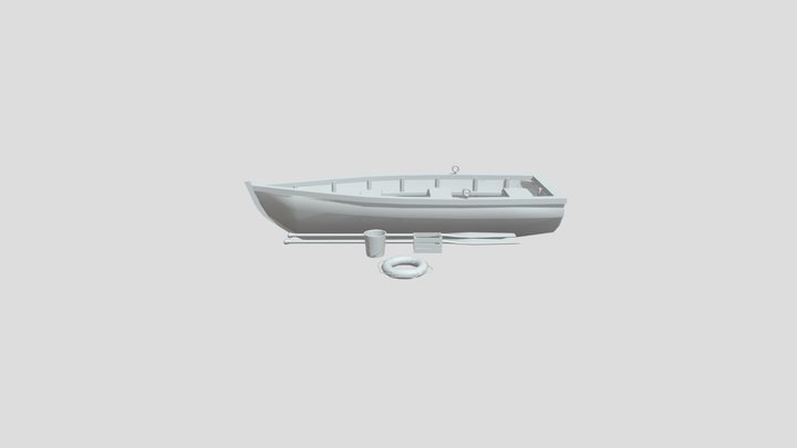 By The Ocean - Unwrap 3 + model 1 3D Model