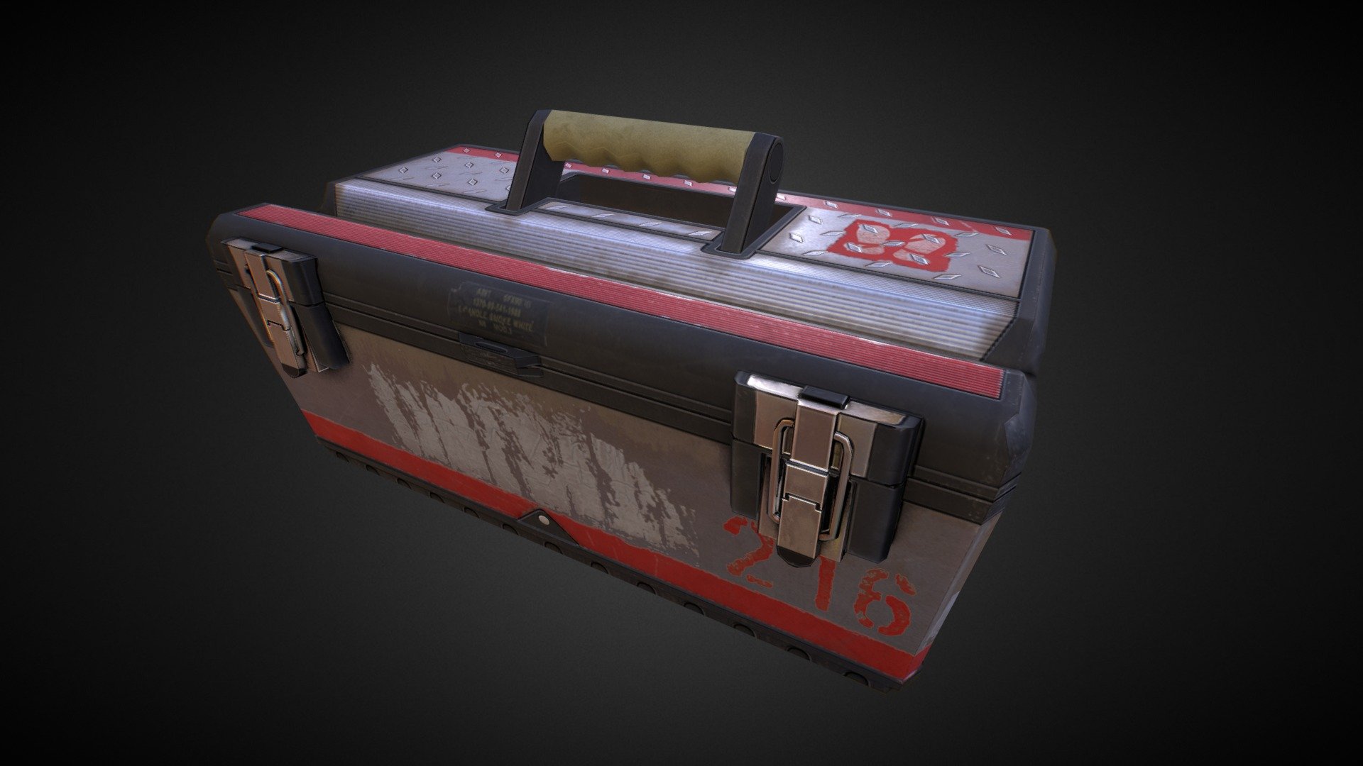 Toolbox - 3D model by Nepfish. [b34ab8b] - Sketchfab