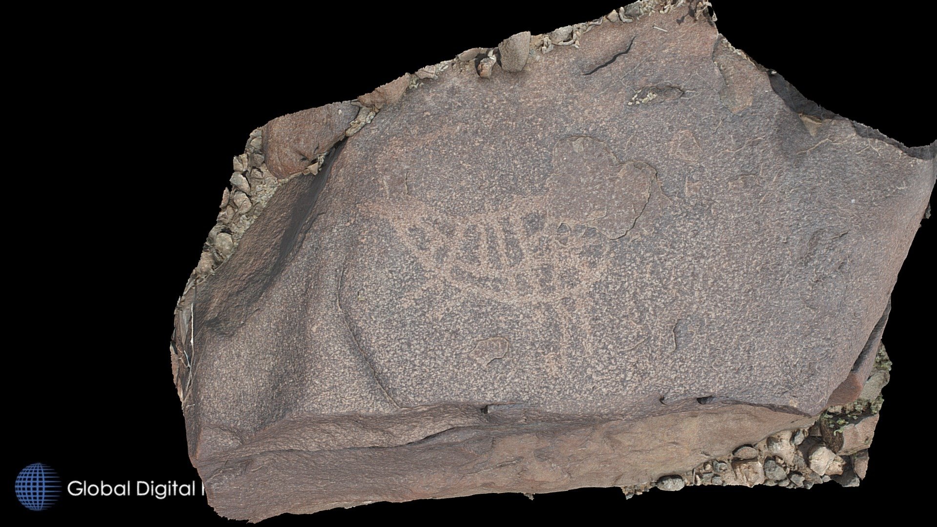 Petroglyph H22, Khatm Al Melaha, Kalba, Sharjah