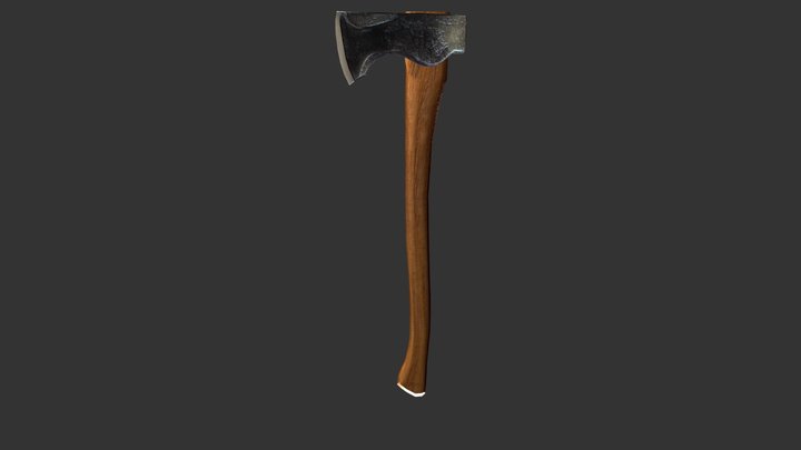 Axe FBX 3D Model