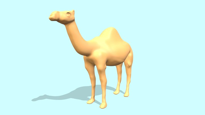 Arabian Camel (Medium) 3D Model