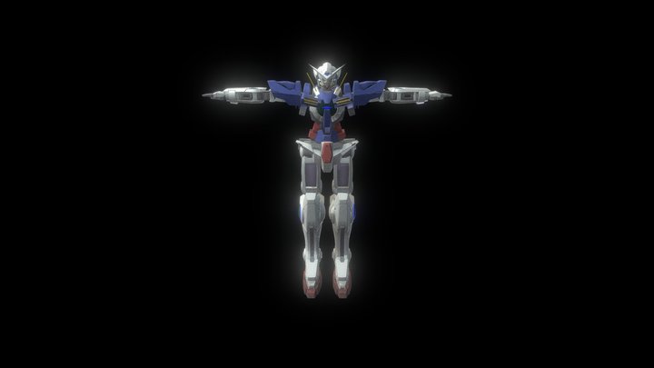 Gundam Evolution Exia 3D Model