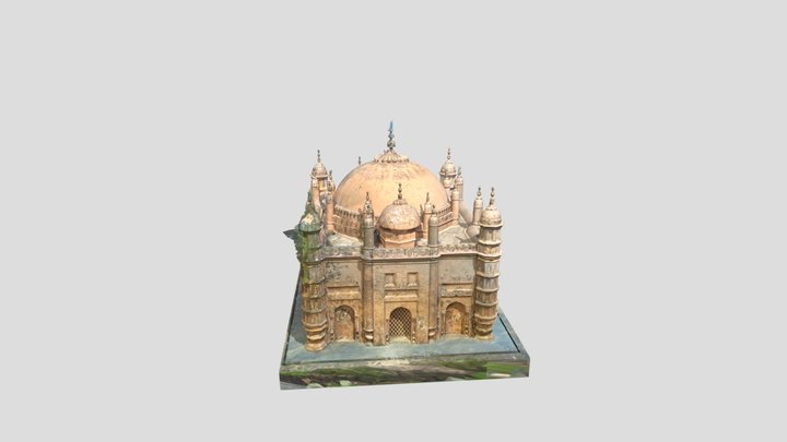 Azgar Ali Mosque, Bangladesh 3D Model